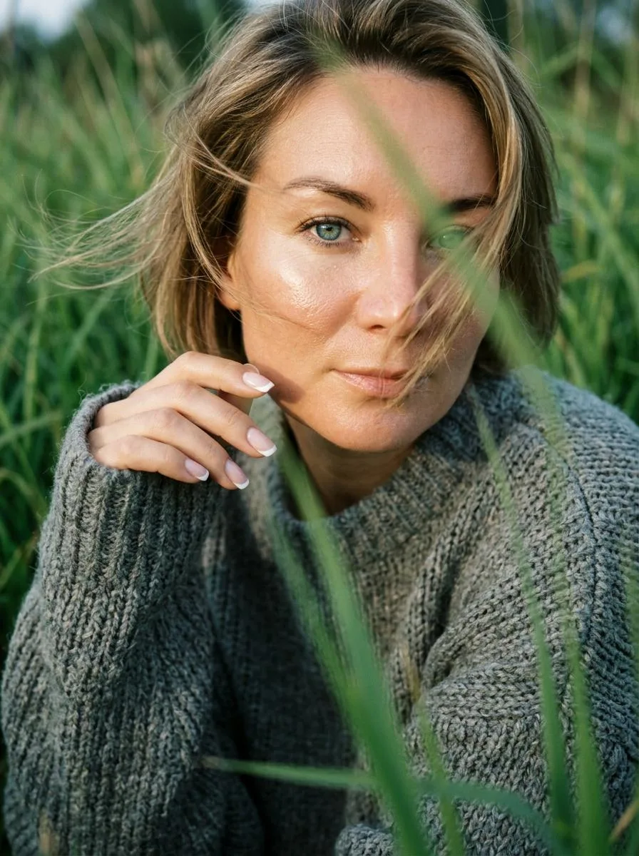 Cinematic in the grass