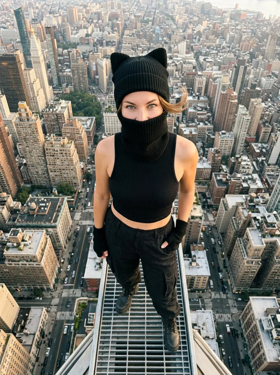 The Viral Rooftop Photo - Without Climbing Anything